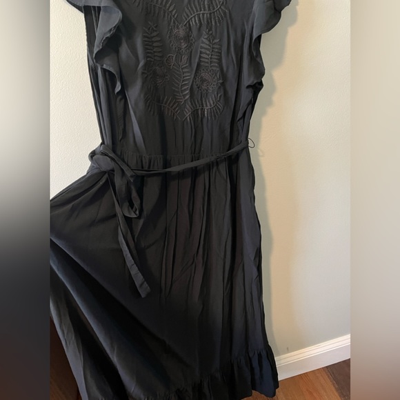 Who what wear embroidered maxi dress  Sz M - Picture 4 of 9